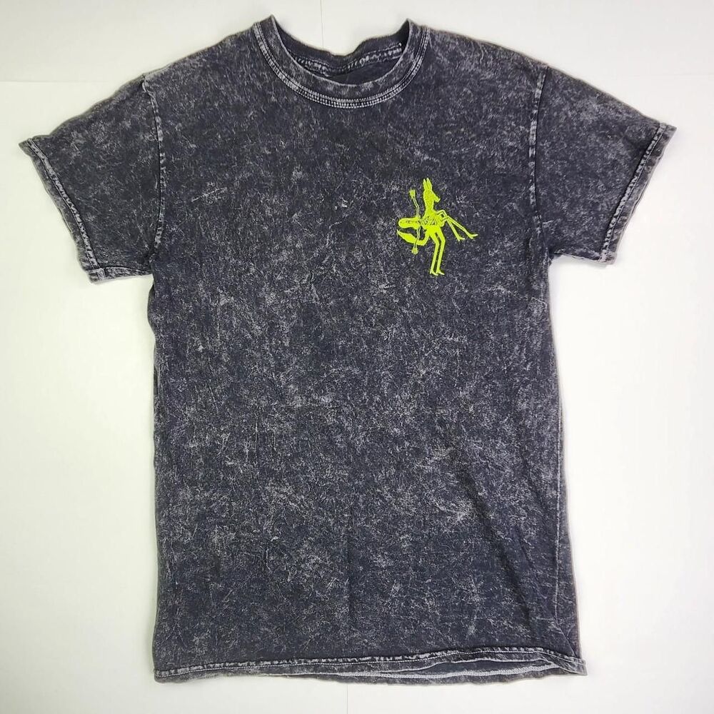 Creature Men's Grey and Black T-shirt